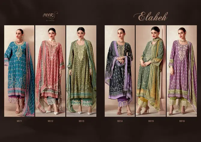 Elaheh By Kimora Heer Muslin Digital Printed Salwar Suits Wholesale Shop In Surat